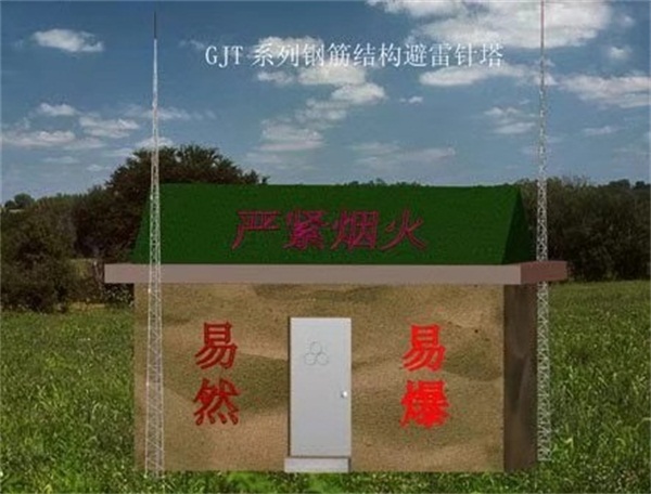 GJT系列三柱圓鋼避雷針?biāo)r格實惠廠家支持定制 